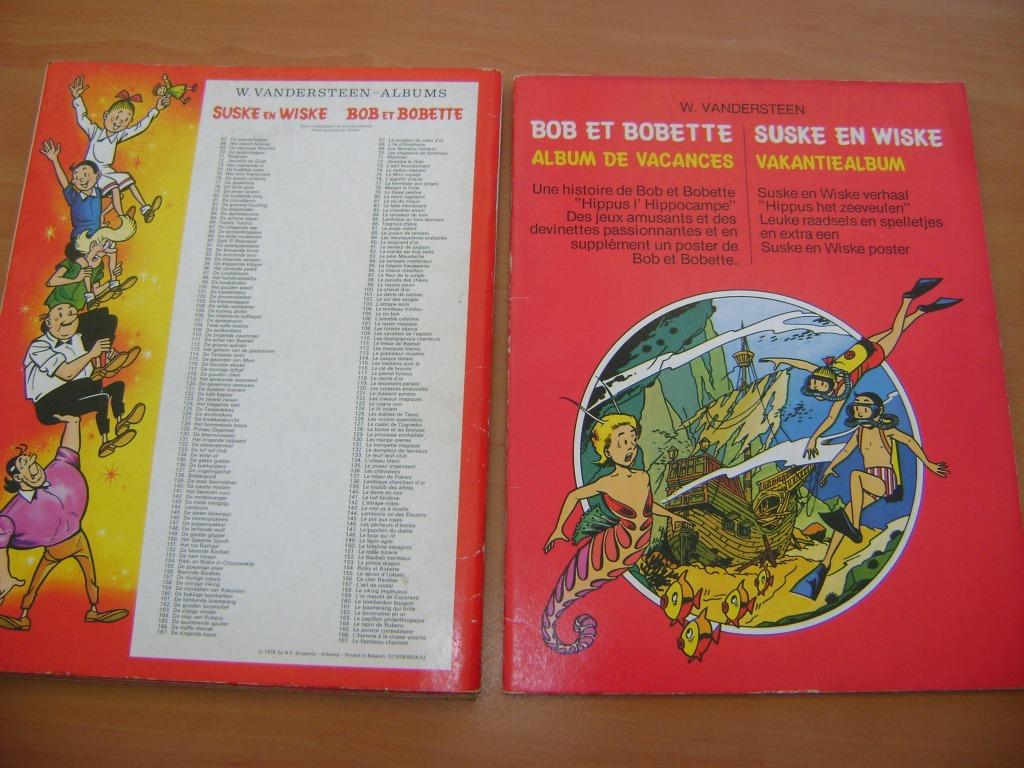 SUSKE et WISKE : livre de vacances de 1978 en néerlandais et, Plusieurs BD, Enlèvement ou Envoi, Willy Vandersteen, Utilisé