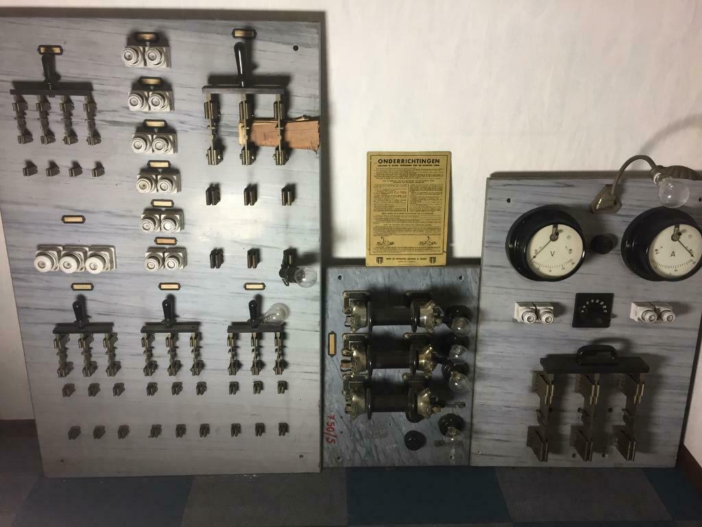 industrieel electrobord marmer, Ophalen