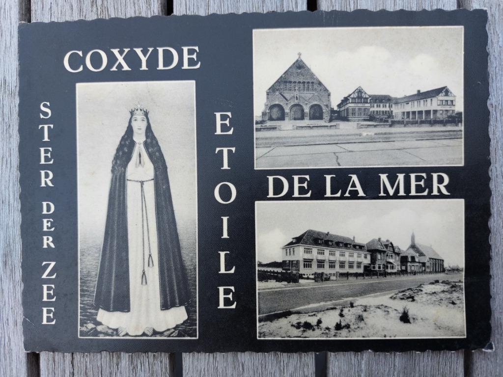 oude postkaart Koksijde, Verzamelen, Postkaarten | België, Verzenden