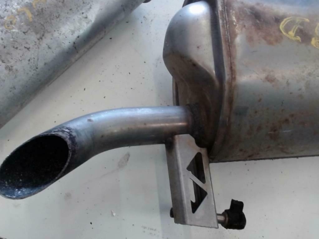 renault clio 1 1.4 benzine uitlaat achter, Ophalen of Verzenden, Gebruikt, Renault