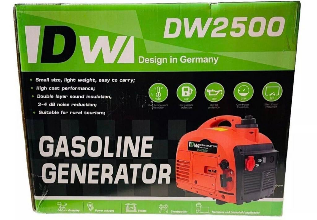 Diverse nieuwe modellen benzine camping generator groupe ele, Ophalen of Verzenden, Nieuw