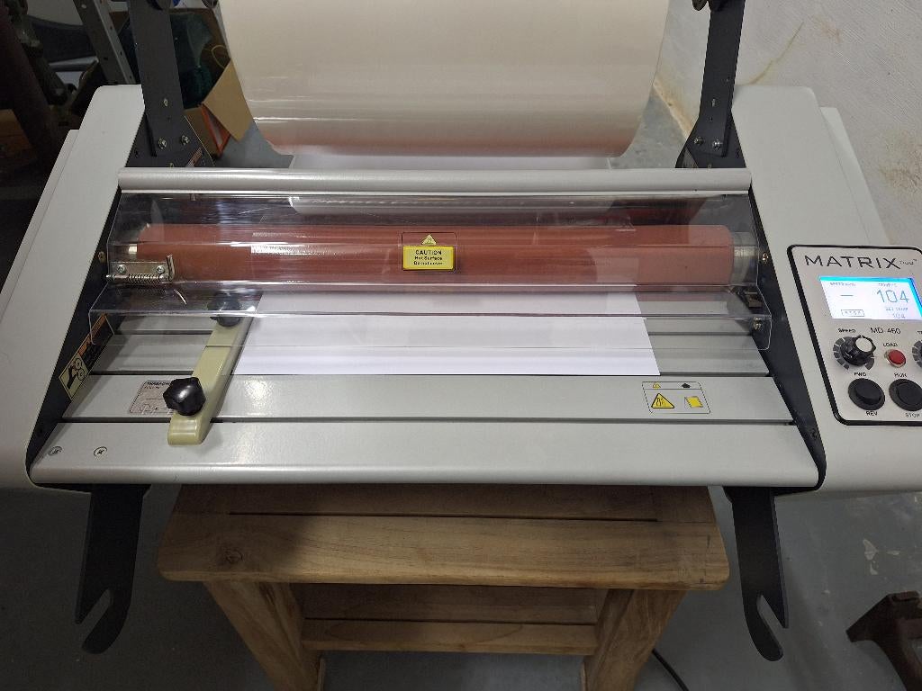 Matrix Duo MD-460 laminator, Enlèvement, Utilisé, Autres types