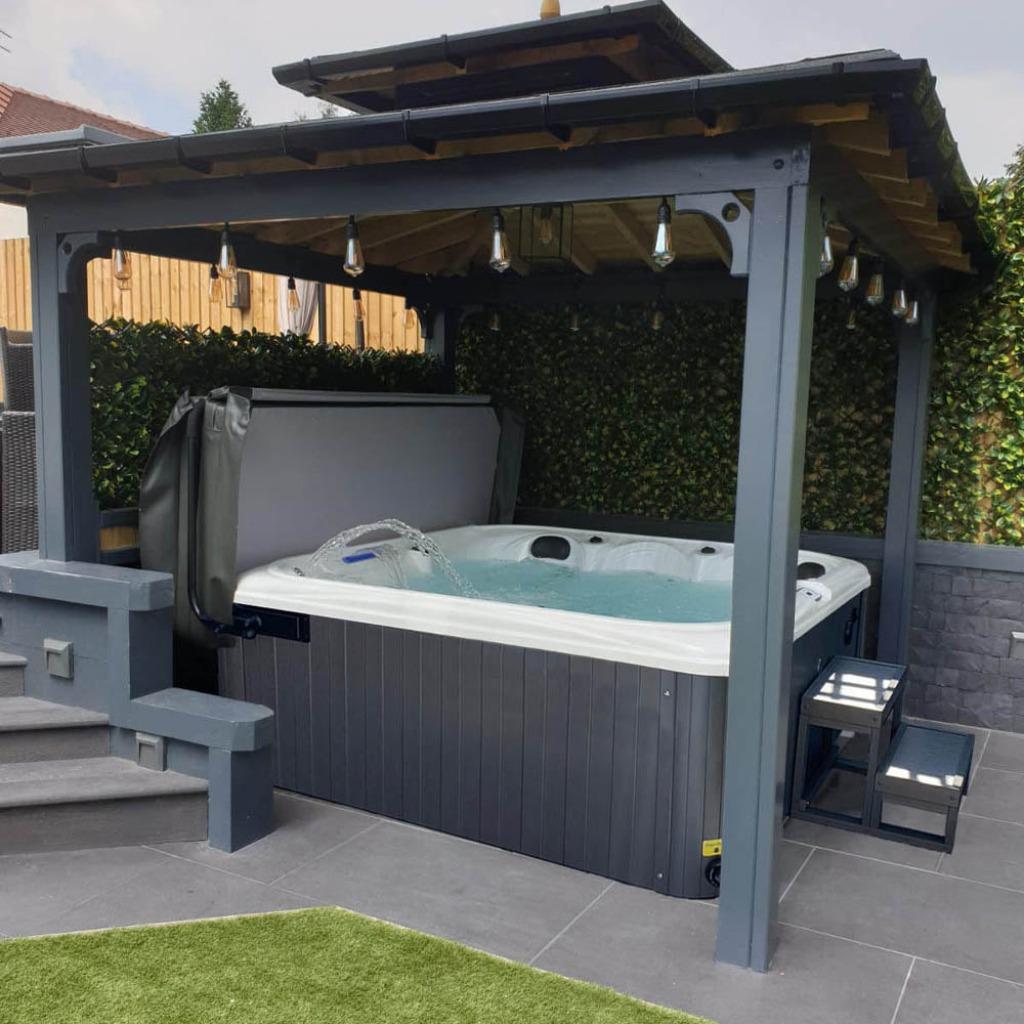 jacuzzi neuf 3 4/5/6 pers+pompe a chaleur  jq 80% d'economie, Jardin & Terrasse, Ensembles de jardin, Neuf, Chaise, Enlèvement