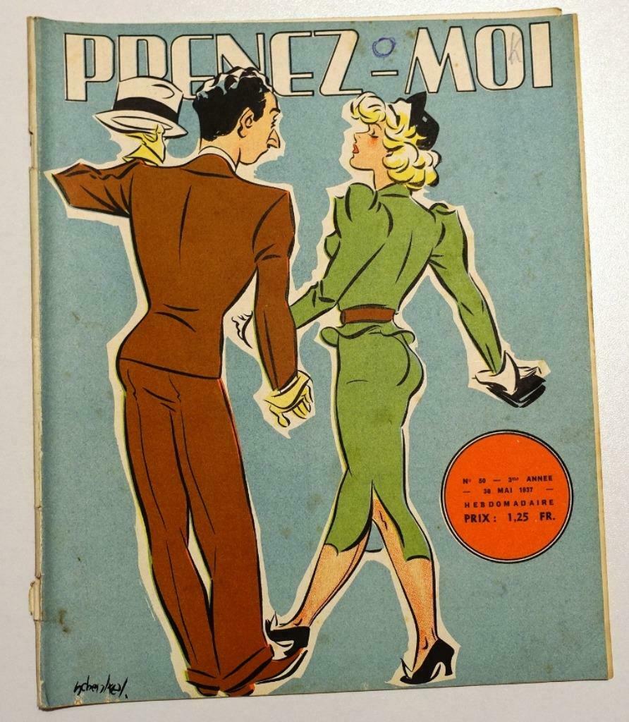 Prenez-Moi #50, 3me Annee 30 Mai 1937, Enlèvement ou Envoi
