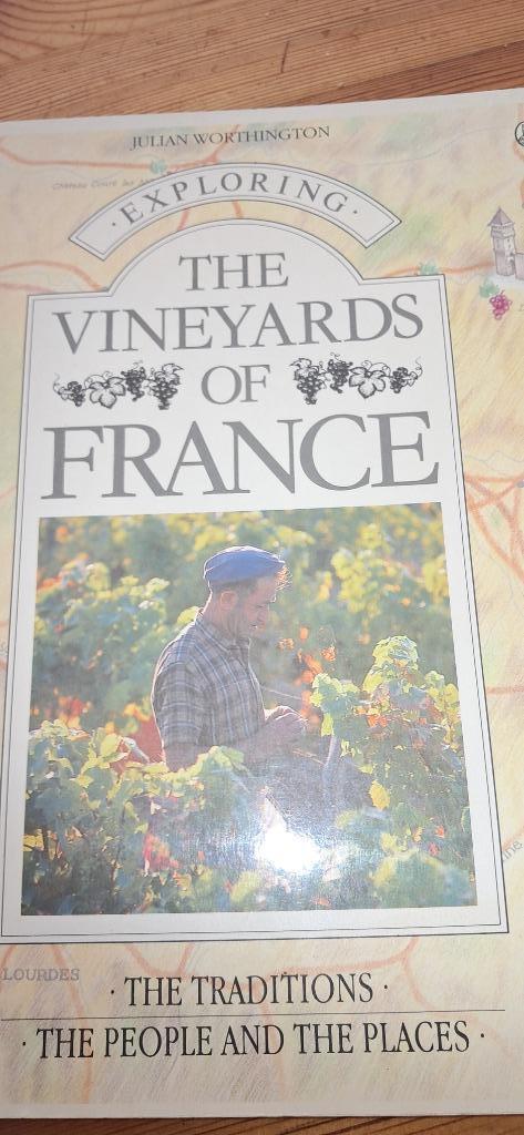 Boek wijnboek Franse wijngaarden Exploring the vineyards, Vakantie, Vakantie | Creatief