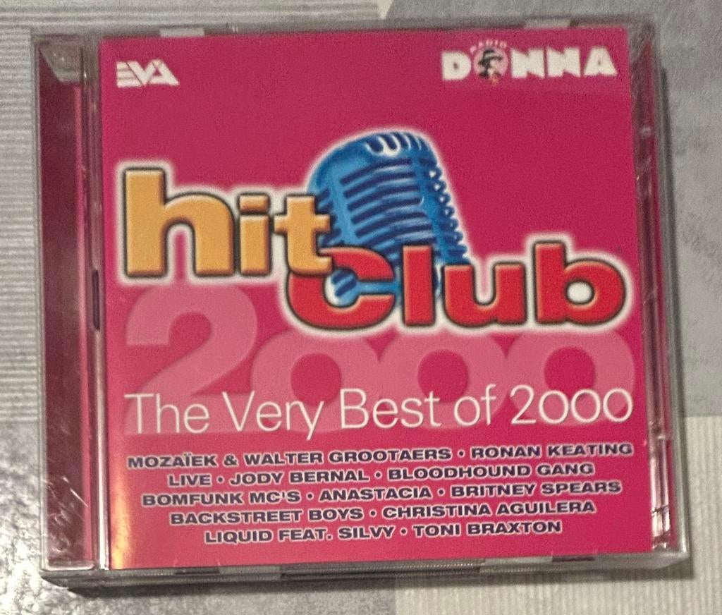 2-cd Donna hitclub The Very Bedt of 2000, Ophalen of Verzenden, Gebruikt, Pop, Boxset