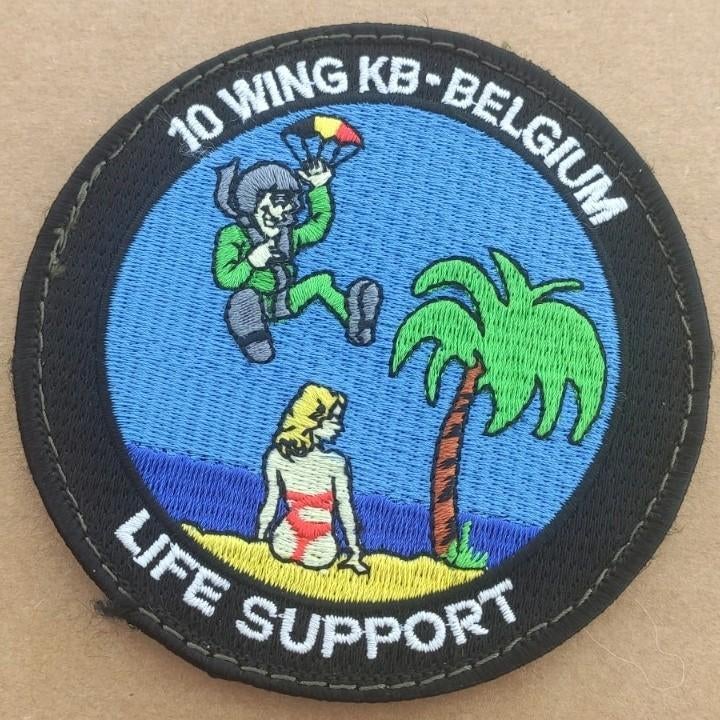 10 Wing Kleine Brogel, Ophalen of Verzenden, Luchtmacht, Embleem of Badge