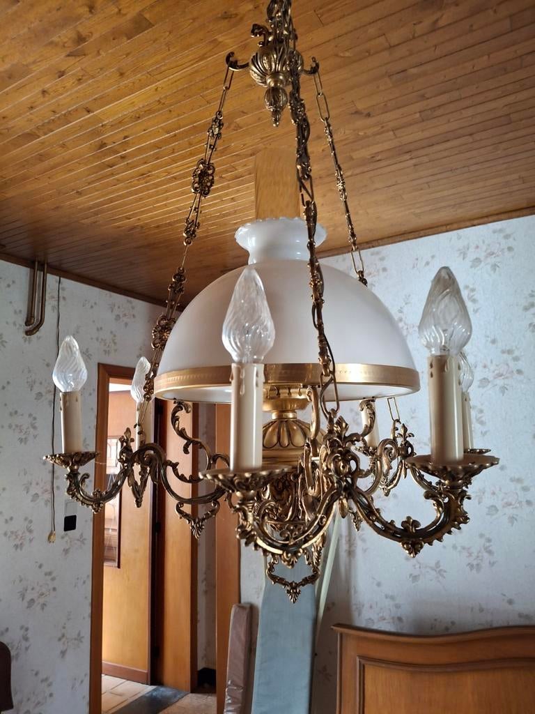 Retro luster, Ophalen, Glas