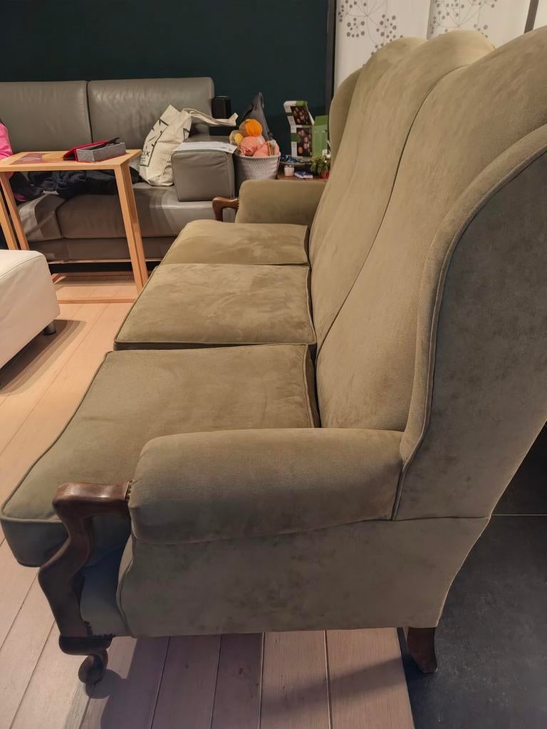 Zetel, Ophalen, Vintage, Driepersoons, Zo goed als nieuw