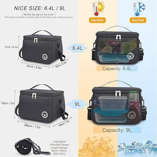 Sac isotherme à lunch | 6,4 L | LIVRAISON GRATUITE, Neuf, -, -, Sac isotherme