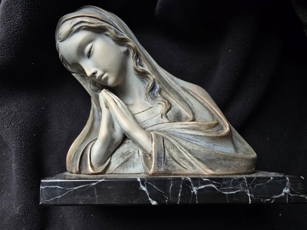 Art Déco - Madonna par Johannes Dommisse (1878- 1955), Enlèvement ou Envoi