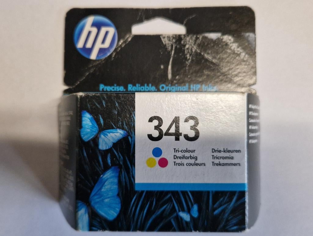 Inktpatroon HP 343 Kleur, Ophalen of Verzenden, Nieuw, Cartridge, Hp