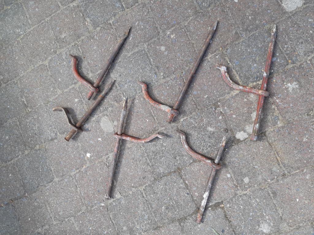 profielhaken, Ophalen, Gebruikt