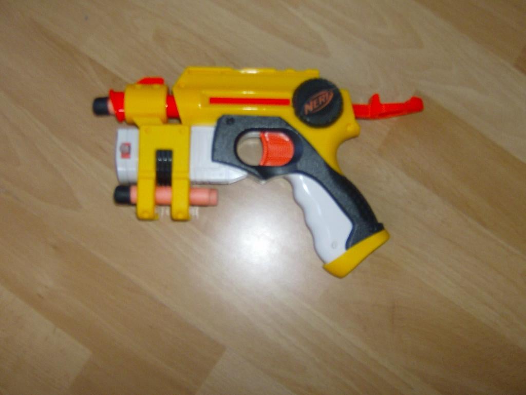 Nerf geweer - als nieuw, Ophalen of Verzenden, Zo goed als nieuw