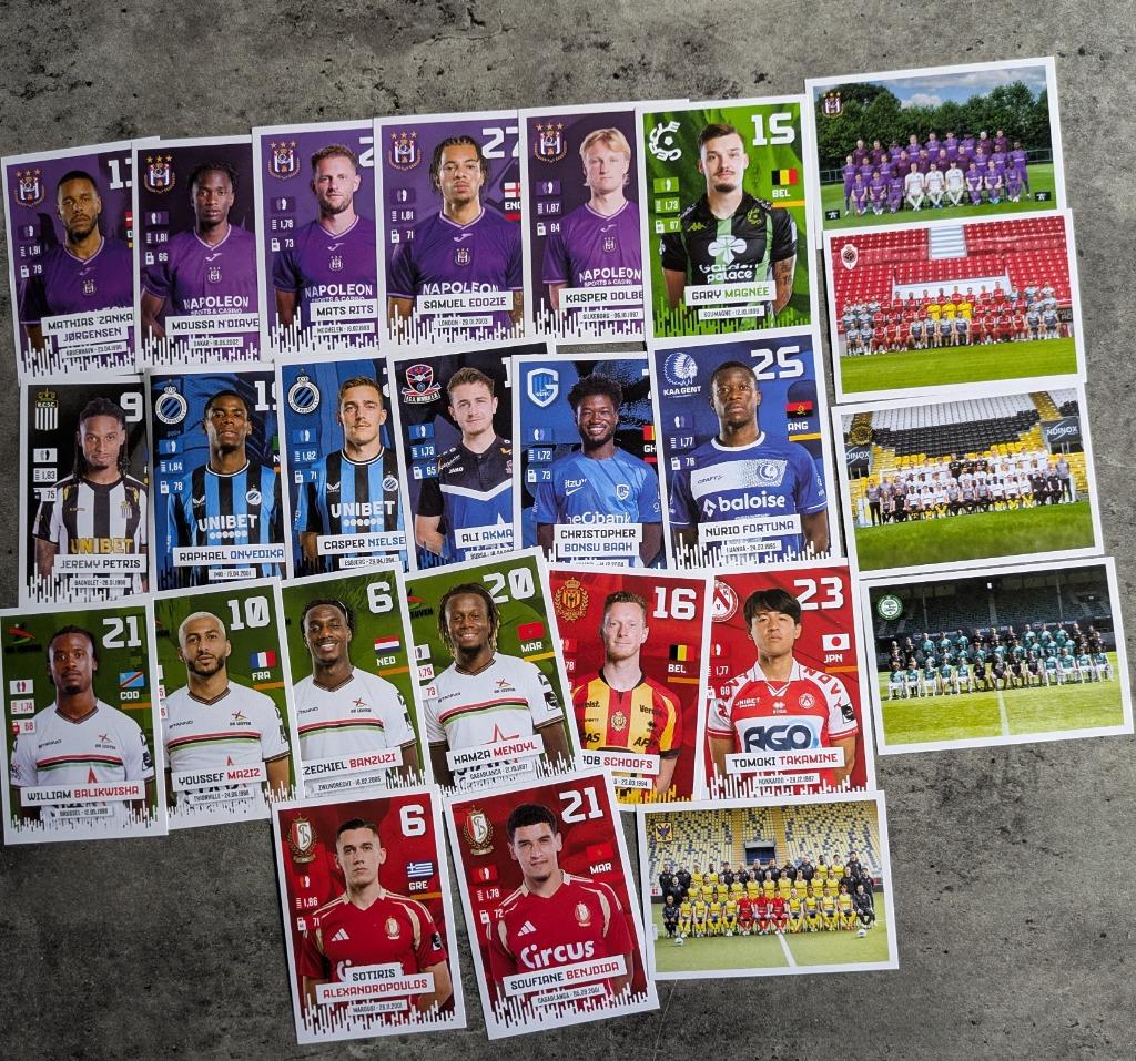 PANINI PRO LEAGUE 2024 2025 STICKERS 25X voetbal, Verzenden, Nieuw