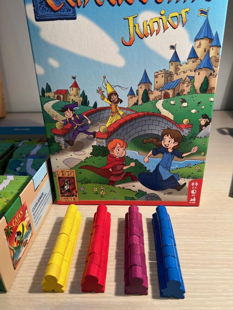 Carcassonne junior 999 games, Hobby en Vrije tijd, Een of twee spelers, Ophalen of Verzenden, Zo goed als nieuw, 999 Games