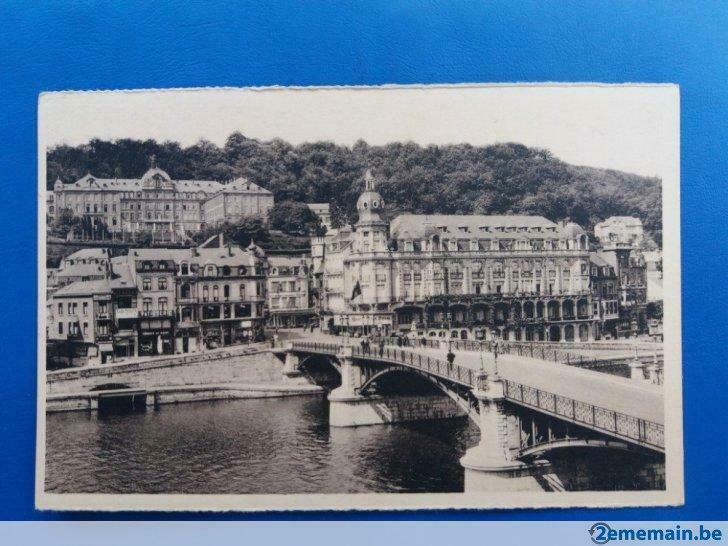 carte postale dinant le pont vers la gare, Collections