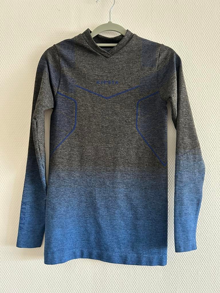 Thermoshirt met lange mouwen Kipsta Decatlon maat S, Kipsta, Nieuw, Ophalen of Verzenden, Grijs