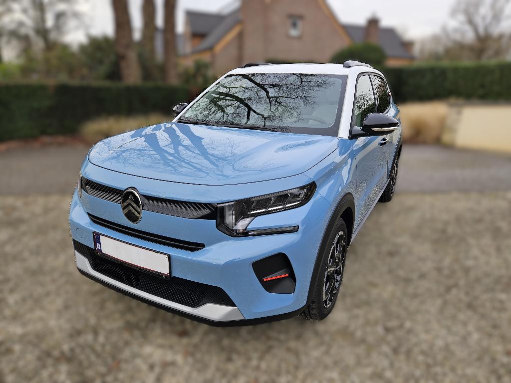 Citroën eC3 Max met afneembare trekhaak, Auto's, Citroën, Stof, Parkeersensor, Blauw, 5 deurs