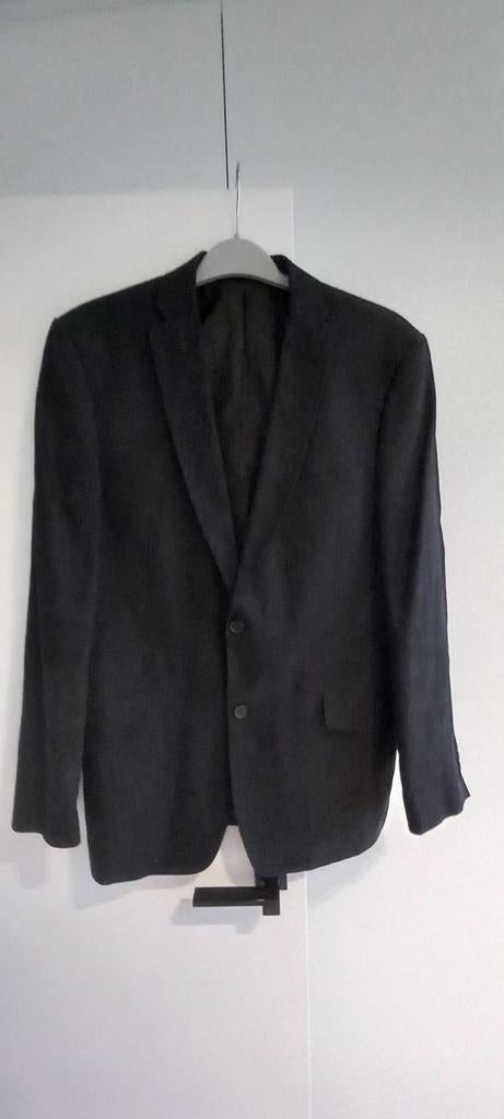 Donker blauwe heren vest van Angelo Litrico maat 52., Ophalen, Maat 52/54 (L), Blauw, Angelo Litrico
