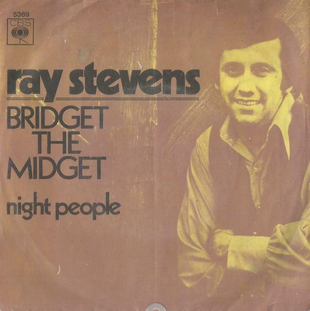 Ray Stevens – Briget the midget / Night people - Single, Enlèvement ou Envoi, Utilisé, Pop