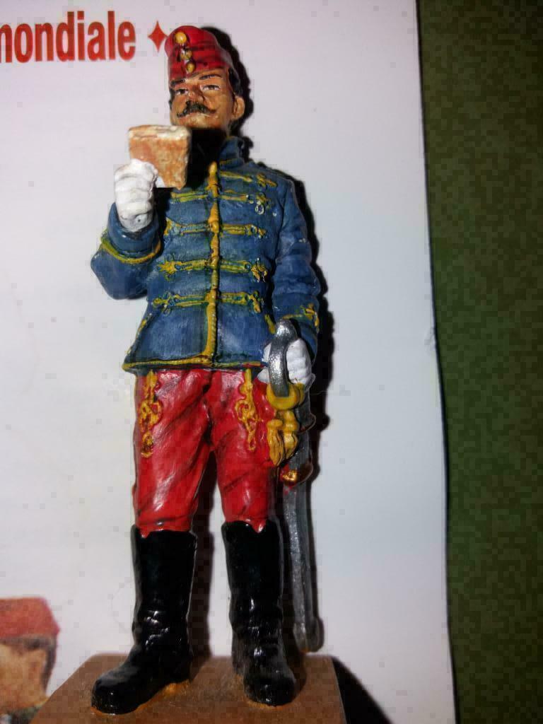SOLDAT DE PLOMB: caporal des Hussards, armée austro-hong+fas, Enlèvement