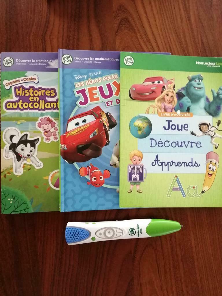 Livres interactifs avec stylo Leap Frog, Enlèvement ou Envoi, Comme neuf