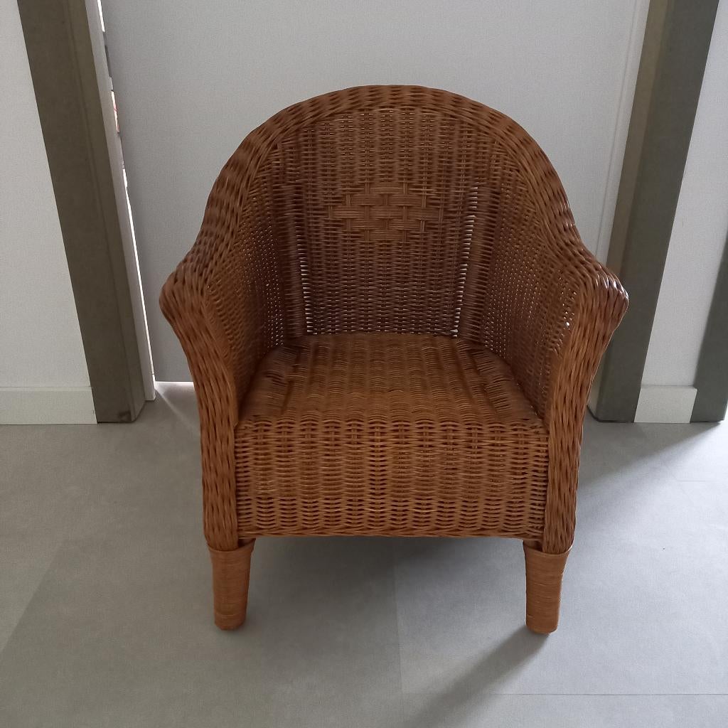Rotan kinderstoel, Kinderen en Baby's, Kinderstoelen, Ophalen, Zo goed als nieuw