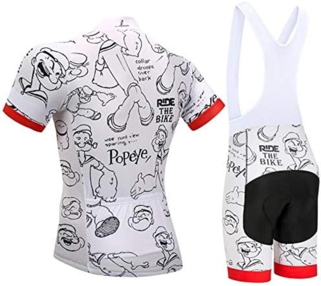Fietsshirt met korte mouwen met bretelbroek GRATIS LEVERING, Verzenden, Nieuw, L, Heren