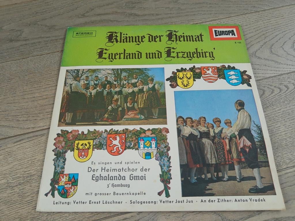 Lp : Klänge der Heimat, Egerland und Erzgebirg, Ophalen of Verzenden, Zo goed als nieuw