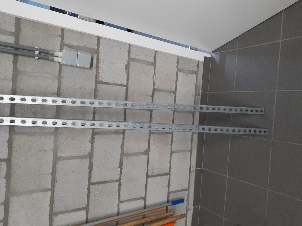 2 Fischer-rails van 2 m lang