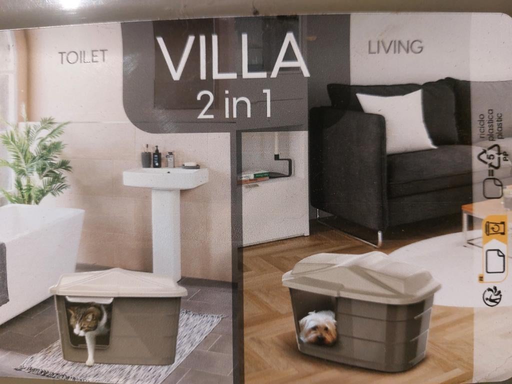 Toilette pour chat design maison neuf a vendre, Animaux & Accessoires, Enlèvement, Neuf