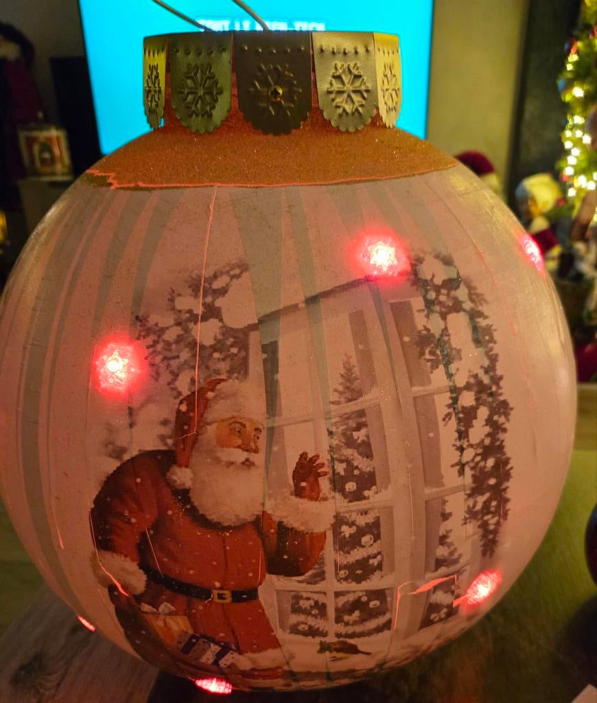 Boule de Noël lumineuse, Enlèvement, Utilisé