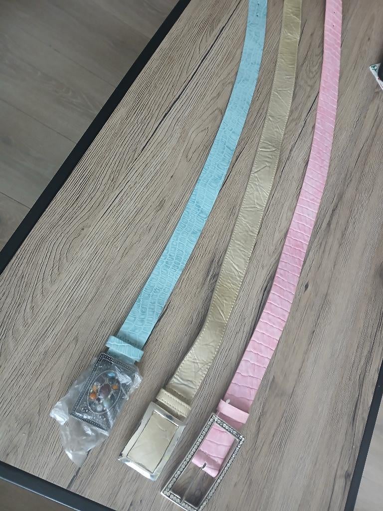 Ceintuur (verschillende kleuren) (nieuw), Ophalen of Verzenden, Nieuw, Bruin, Echt leder