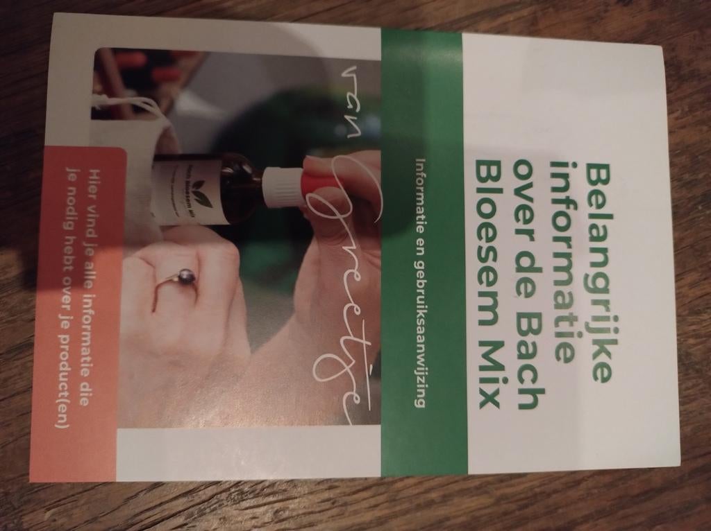 Bach bloesem druppels menopauze, Ophalen