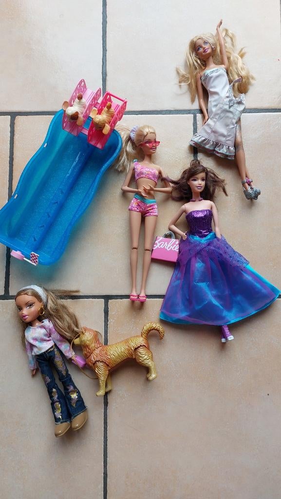 Lot barbie et bratz, Enlèvement ou Envoi, Barbie