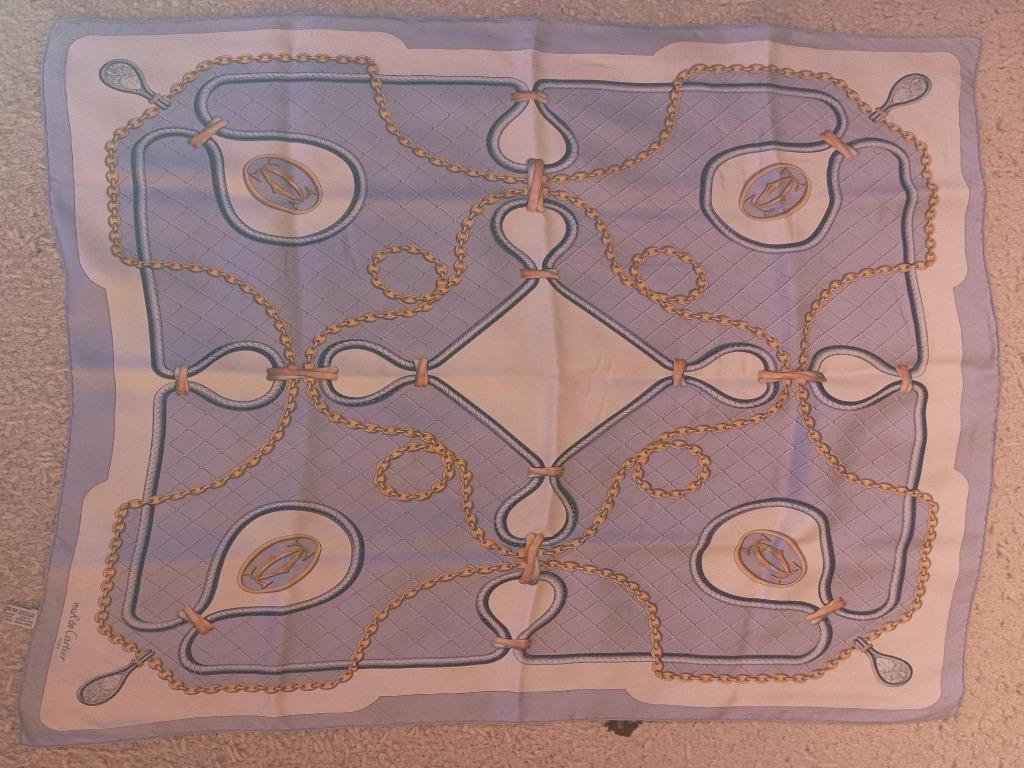 Must de Cartier 85*85 zijde vierkant, Maat 46/48 (XL) of groter, Ophalen of Verzenden, Zo goed als nieuw, Must de Cartier