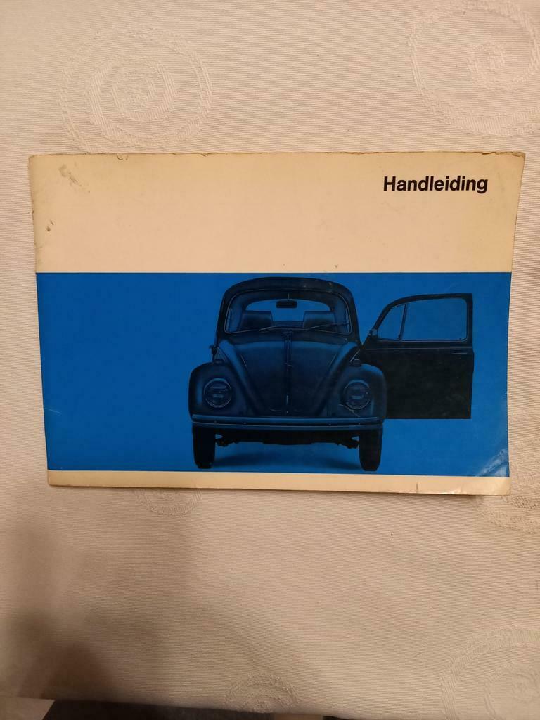 Volkswagen Vw Kever handleiding 1968, Ophalen of Verzenden
