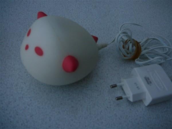 Mooi lampje voor kinderkamer met oplader, Kinderen en Baby's, Ophalen of Verzenden, Gebruikt, Lamp