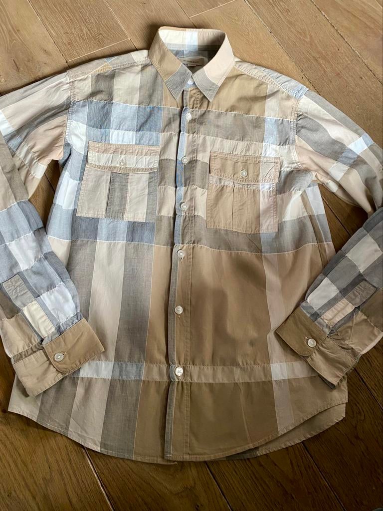 Burberry hemd maat 164, Ophalen of Verzenden, Zo goed als nieuw