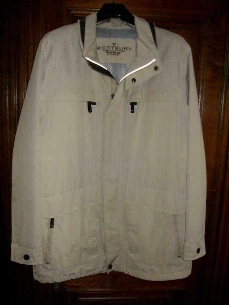 Herenvest, Gris, Westbury, Enlèvement, Taille 52/54 (L)