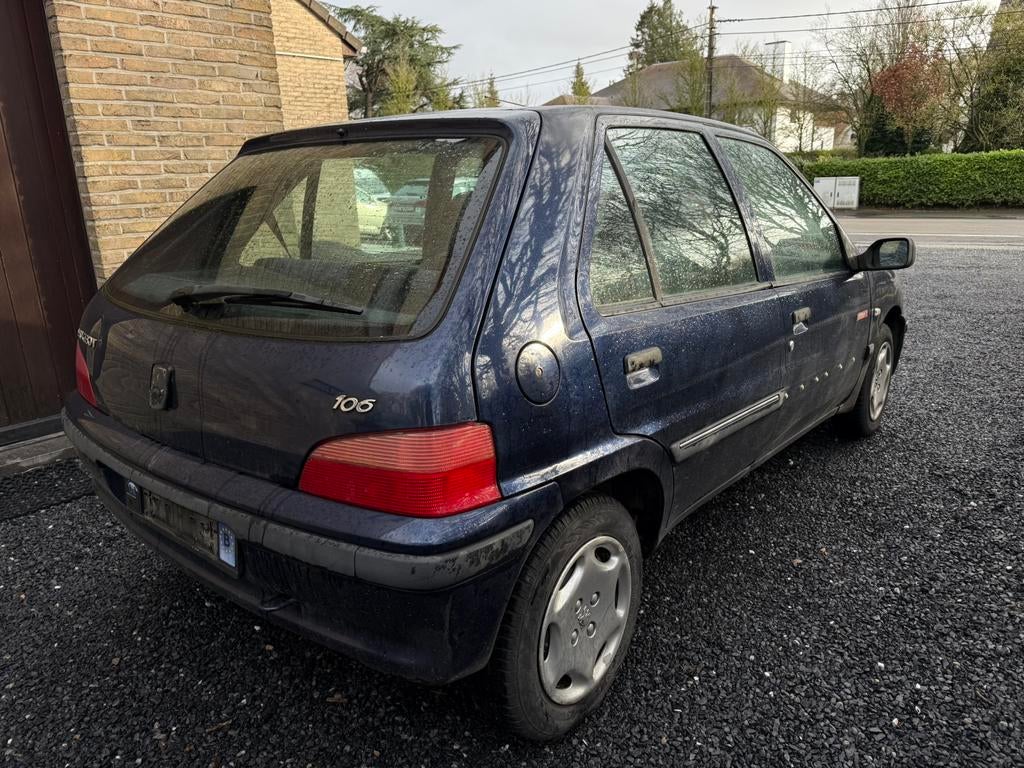 Peugeot 106 1.1 benzine / 1ste Eigenaar / 65.000 km., Auto's, Blauw, Particulier, 1124 cc, 5 zetels