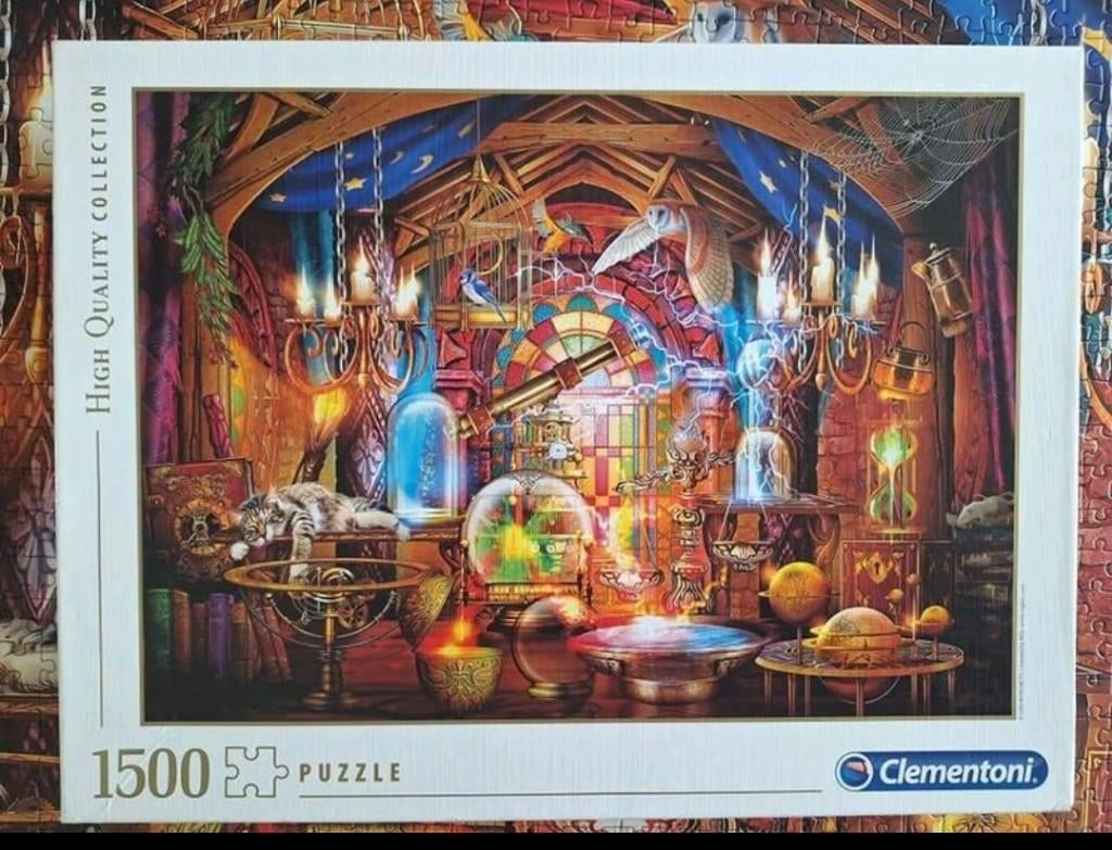 Clementoni puzzel 1500 stukjes, Enlèvement