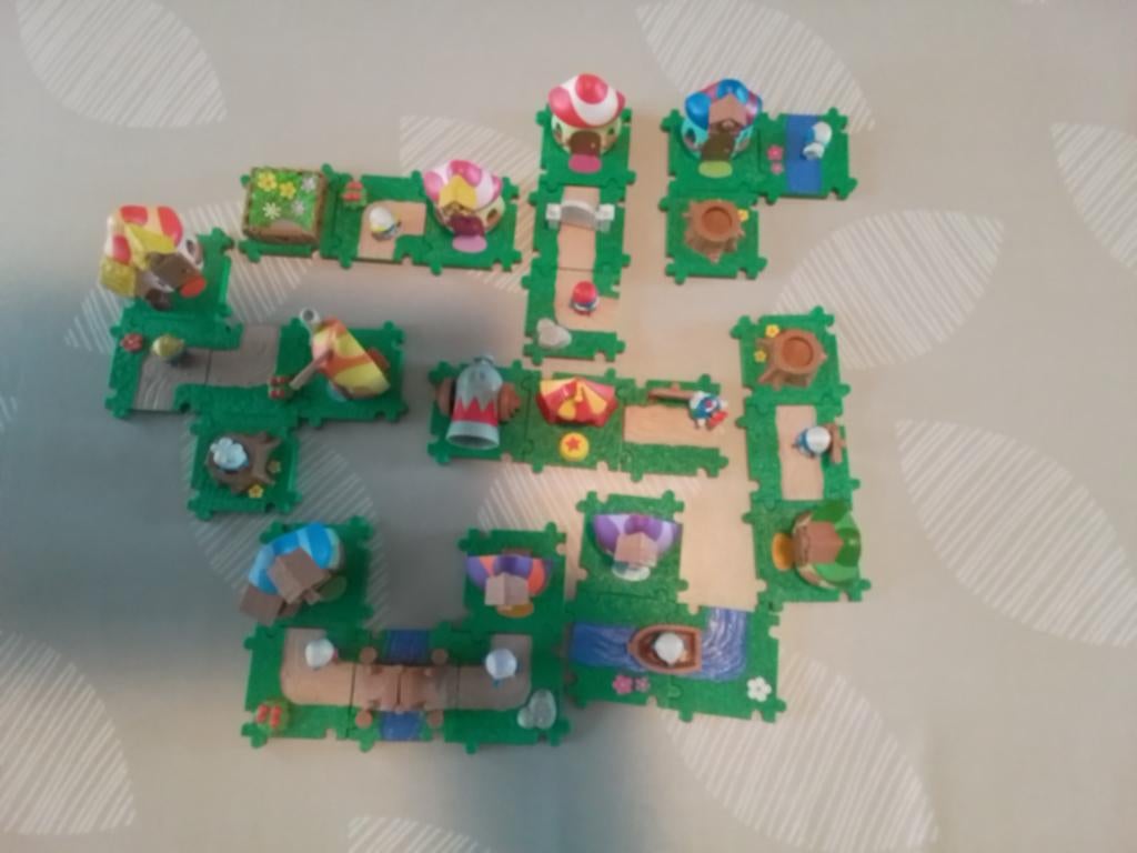 Micro smurfs village smurfen, Ophalen, Gebruikt, Plastic