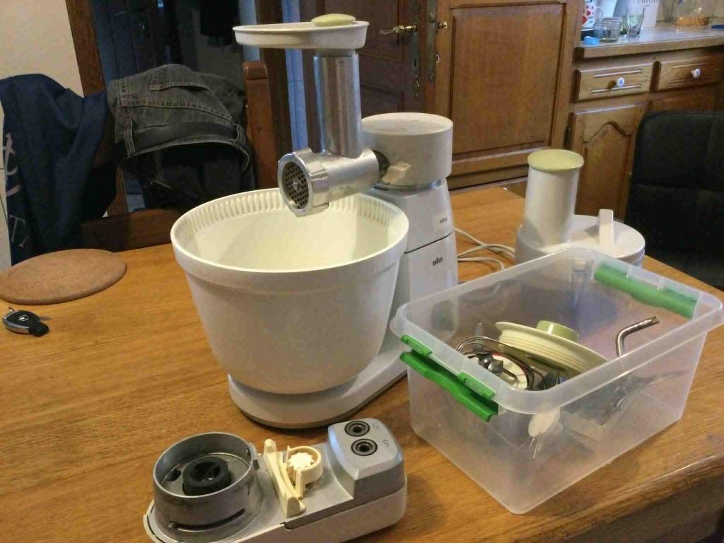 keuken robot braun, Enlèvement, Utilisé