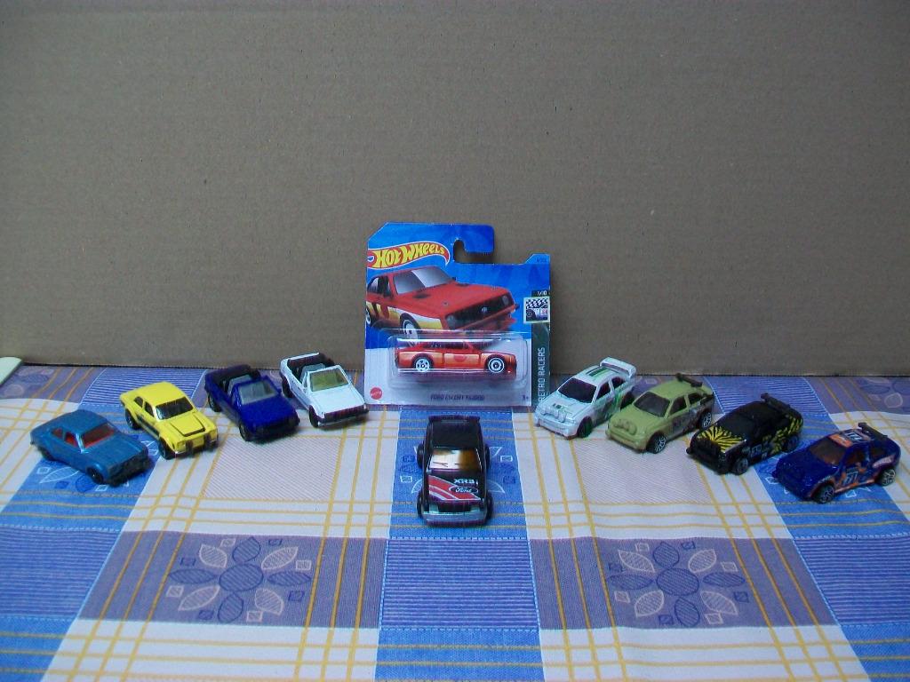 Ford Escort - Matchbox Majorette Hot Wheels - Corgi - Rally, Enlèvement ou Envoi, Utilisé, Voiture