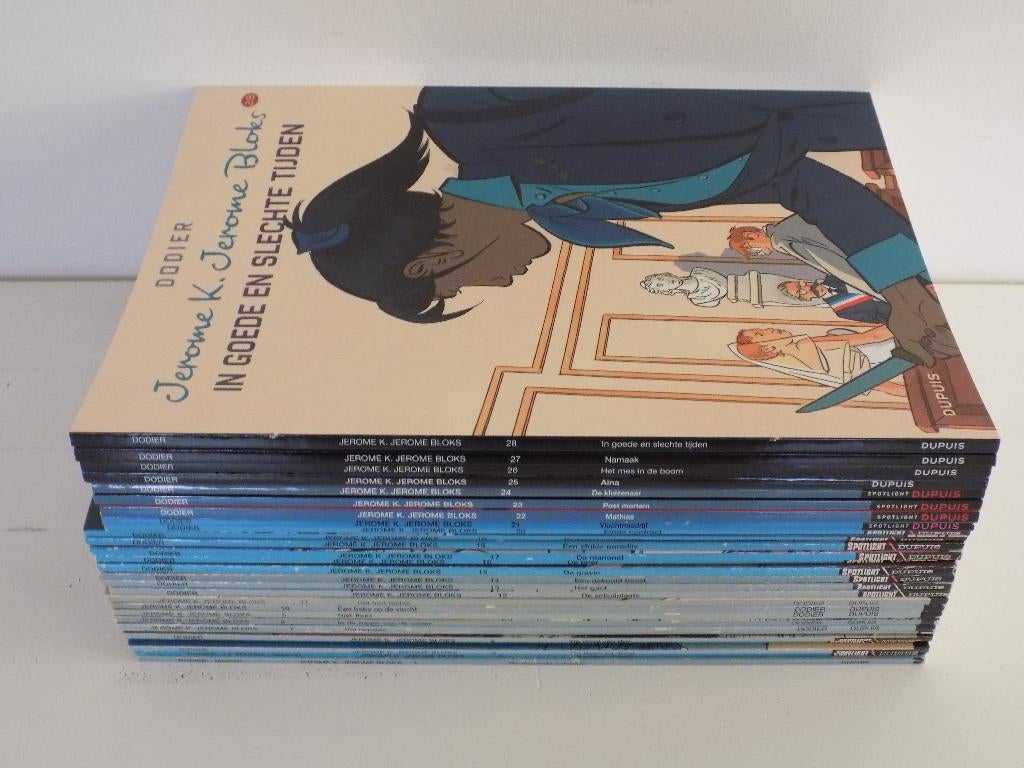 Jerome K.Jerome Bloks ~ Complete serie 1 t/m 28, Boeken, Stripverhalen, Complete serie of reeks, Ophalen of Verzenden, Zo goed als nieuw