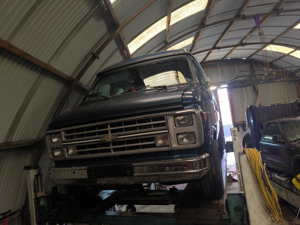 Chevrolet G20 1990, Autos, Chevrolet, Particulier, Chevy Van, Barres de toit, Vitres électriques, LPG, Autre carrosserie, 4 portes