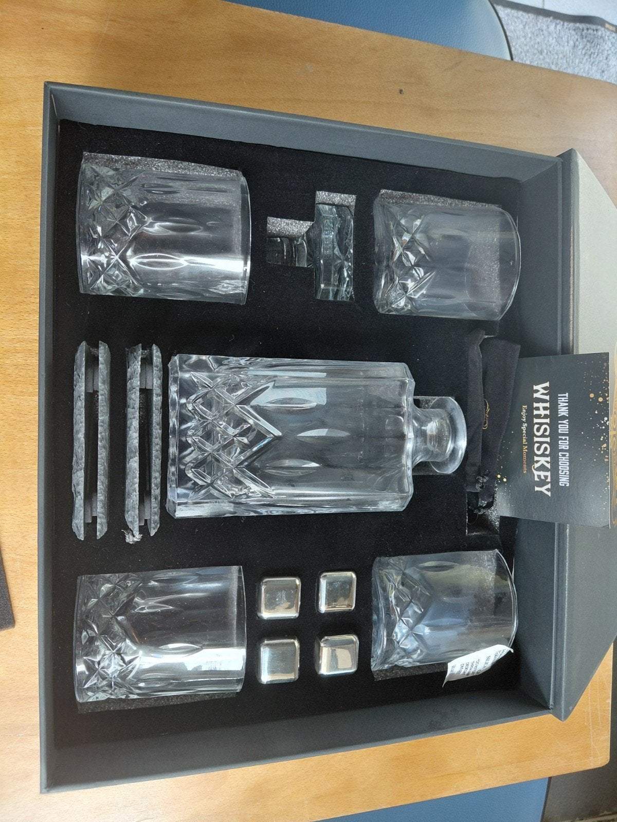 Carafe à whisky et coffret cadeau, Maison & Meubles, Cuisine | Couverts, Enlèvement, Neuf