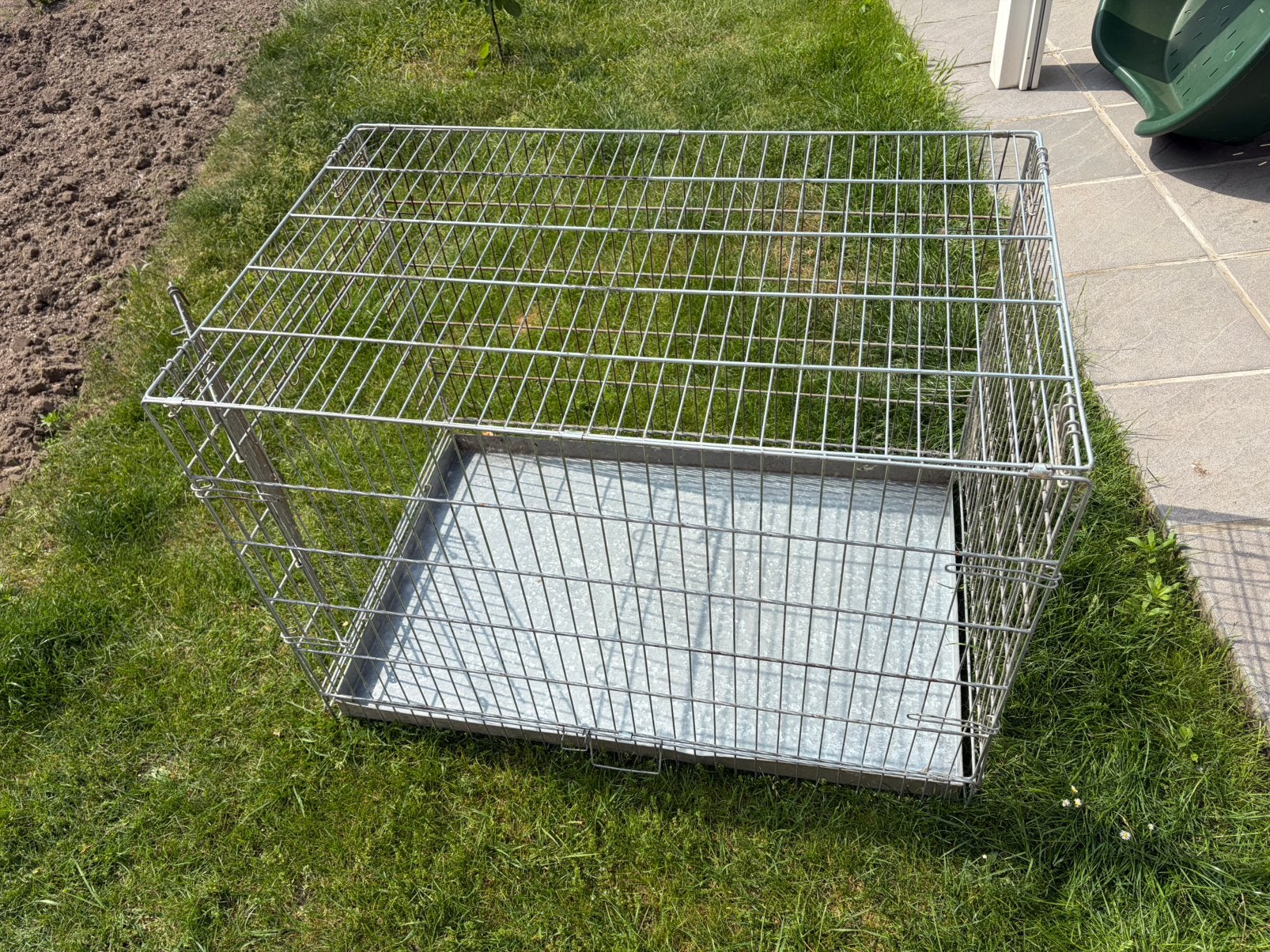 Hondenbench 107cm/70cm metalen bodemplaat, Animaux & Accessoires, Maisons pour chiens, Enlèvement, 75 à 110 cm, 65 à 100 cm, Niche à chien